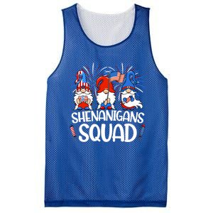 Shenanigans Squad 4th Of July Gnomes Usa Gnomies American Meaningful Gift Mesh Reversible Basketball Jersey Tank