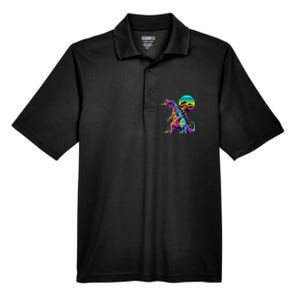 Streetwear Synthwave 80s 90s Retro Anime Snakezilla Men's Origin Performance Pique Polo