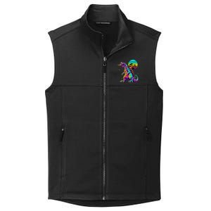 Streetwear Synthwave 80s 90s Retro Anime Snakezilla Collective Smooth Fleece Vest