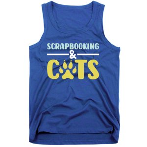 Scrapbook Scrapbooking And Cats I Do Crafts Scrapbooking Great Gift Tank Top