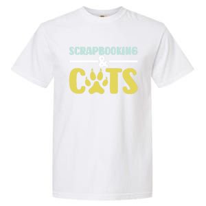 Scrapbook Scrapbooking And Cats I Do Crafts Scrapbooking Great Gift Garment-Dyed Heavyweight T-Shirt