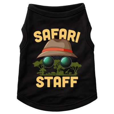 Safari Staff Art Zookeeper Costume Zoo Jungle Doggie Tank