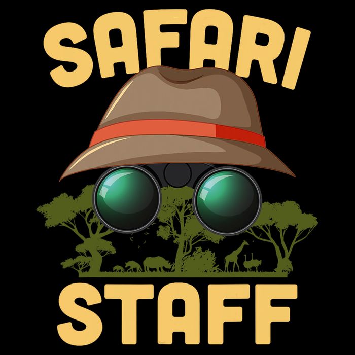 Safari Staff Art Zookeeper Costume Zoo Jungle Flexfit Unipanel Trucker Cap