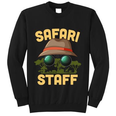 Safari Staff Art Zookeeper Costume Zoo Jungle Sweatshirt