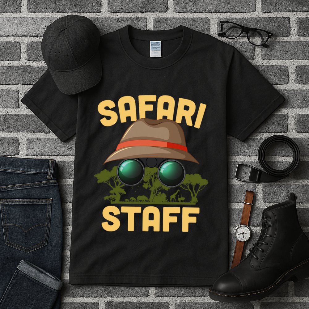 Safari Staff Art Zookeeper Costume Zoo Jungle Tall T-Shirt