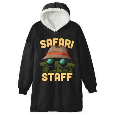 Safari Staff Art Zookeeper Costume Zoo Jungle Hooded Wearable Blanket