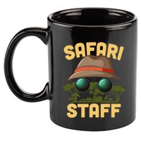 Safari Staff Art Zookeeper Costume Zoo Jungle 11oz C Handle Ceramic Mug