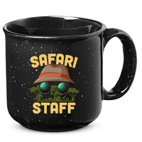 Safari Staff Art Zookeeper Costume Zoo Jungle 15oz Campfire Ceramic Mug