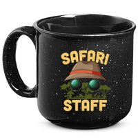 Safari Staff Art Zookeeper Costume Zoo Jungle 15oz Campfire Ceramic Mug