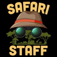 Safari Staff Art Zookeeper Costume Zoo Jungle 16 in Basic Backpack