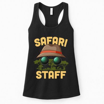 Safari Staff Art Zookeeper Costume Zoo Jungle Womens Tank Top