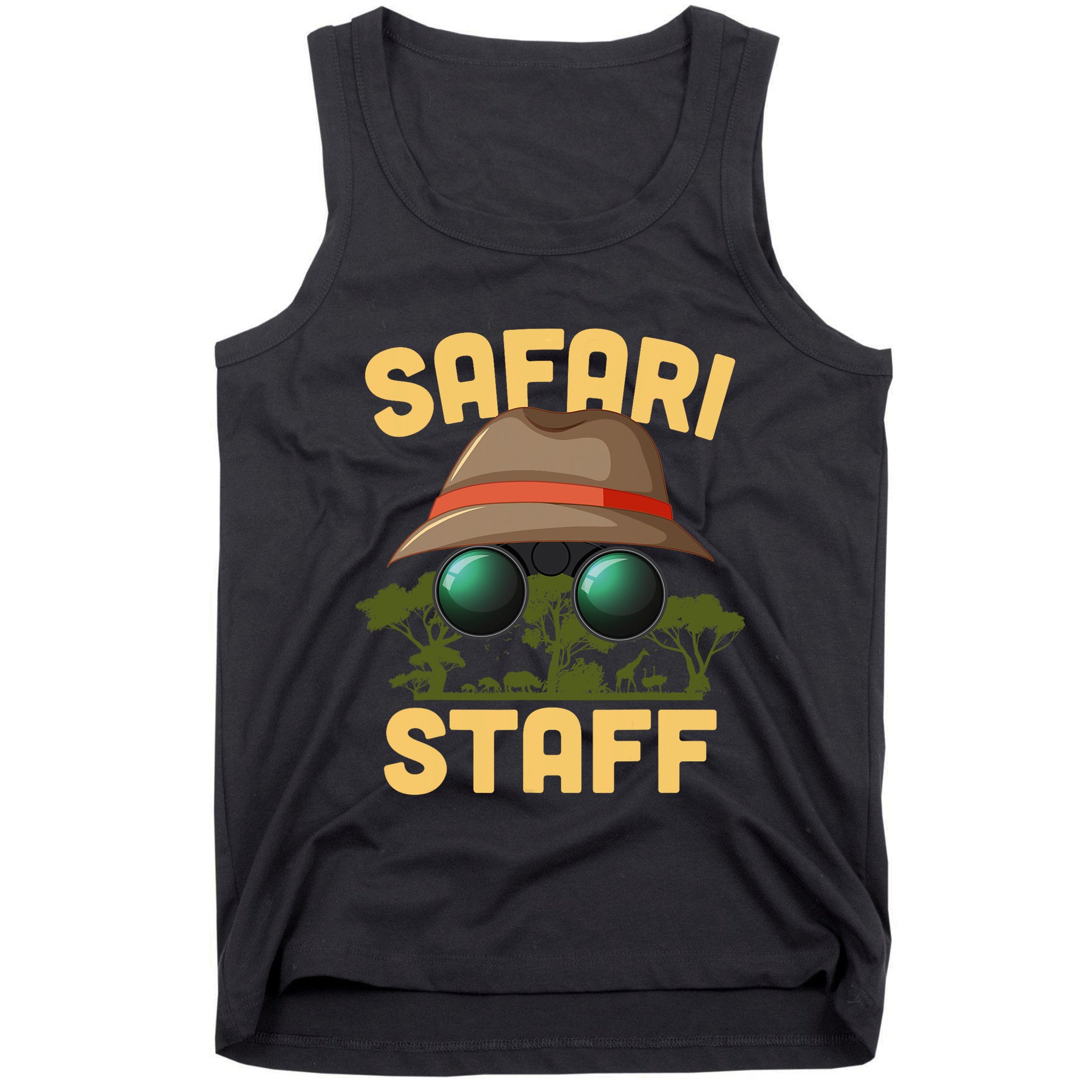 Safari Staff Art Zookeeper Costume Zoo Jungle Tank Top