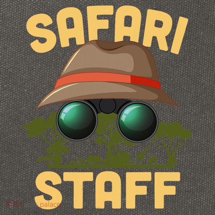 Safari Staff Art Zookeeper Costume Zoo Jungle Cotton Canvas Backpack