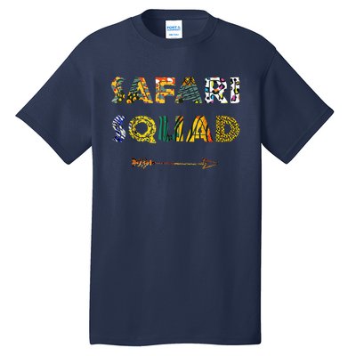 Safari Squad African Family Vacation Summer Vacay Trip Tall T-Shirt