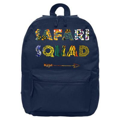 Safari Squad African Family Vacation Summer Vacay Trip 16 in Basic Backpack