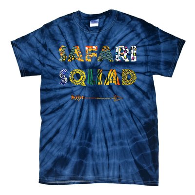 Safari Squad African Family Vacation Summer Vacay Trip Tie-Dye T-Shirt