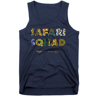 Safari Squad African Family Vacation Summer Vacay Trip Tank Top