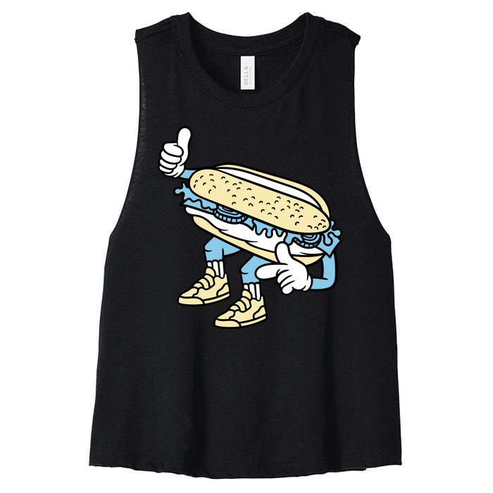 Sandwich Women's Racerback Cropped Tank