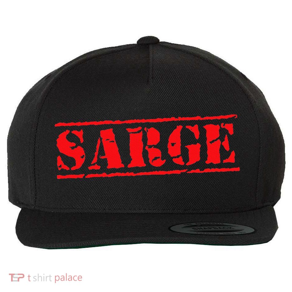 Sarge Wool Snapback Cap
