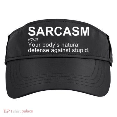 Sarcasm Adult Drive Performance Visor