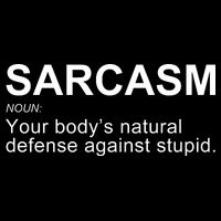 Sarcasm Wool Snapback Cap