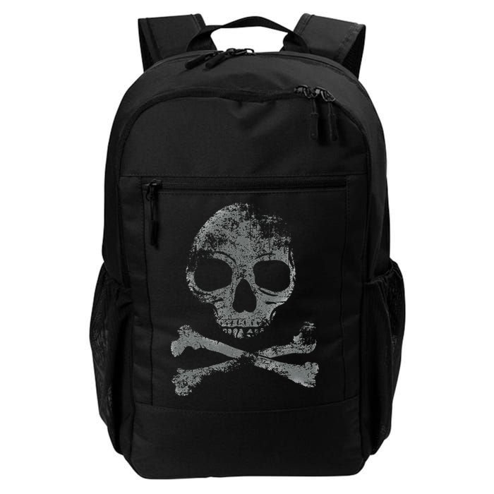 Scary Skull And Crossbones Grunge Style Gothic Creepy Spooky Backpack