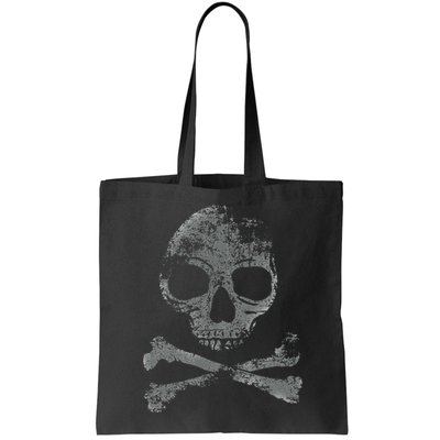Scary Skull And Crossbones Grunge Style Gothic Creepy Spooky Bag