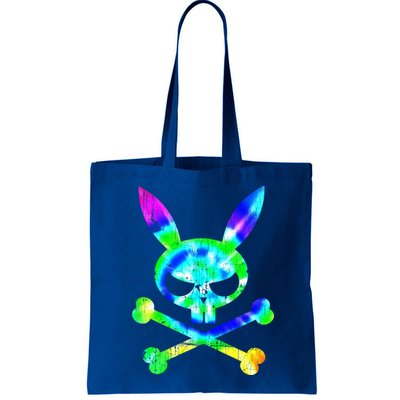 Scary Skull And Crossbones Bad Rabbit Horror Bunny Tie Dye Gift Bag