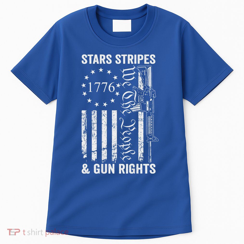 Stars Stripes And Gun Rights Pro Guns 2nd Amendment Tall T-Shirt