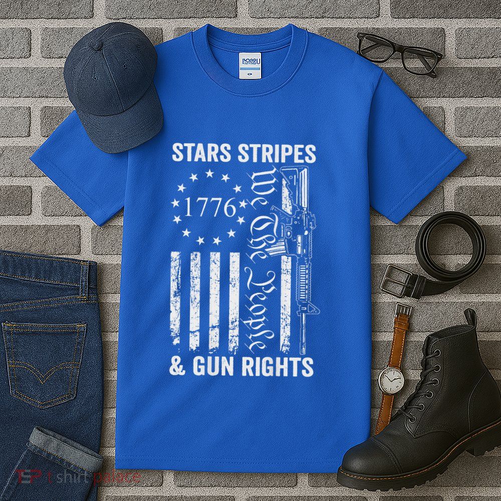 Stars Stripes And Gun Rights Pro Guns 2nd Amendment Tall T-Shirt