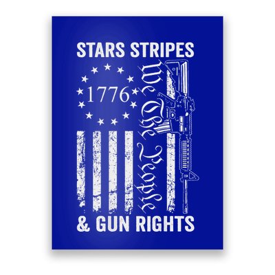 Stars Stripes And Gun Rights Pro Guns 2nd Amendment Poster