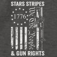 Stars Stripes And Gun Rights Pro Guns 2nd Amendment Vector Backpack
