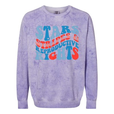 Stars Stripes And Equal Rights 4th Of July Colorblast Crewneck Sweatshirt