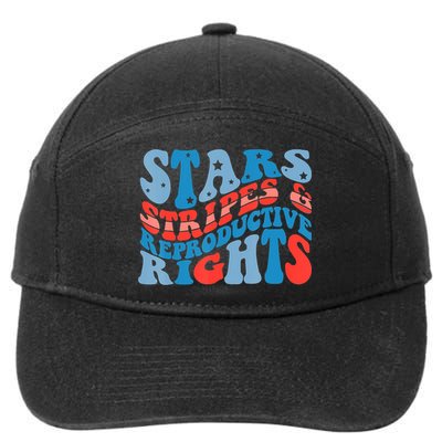 Stars Stripes And Equal Rights 4th Of July 7-Panel Snapback Hat