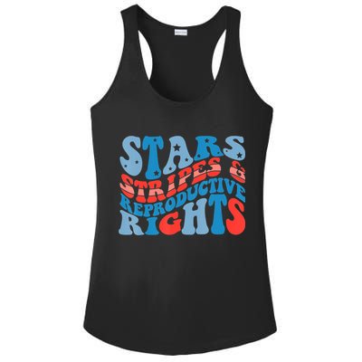 Stars Stripes And Equal Rights 4th Of July Ladies PosiCharge Competitor Racerback Tank