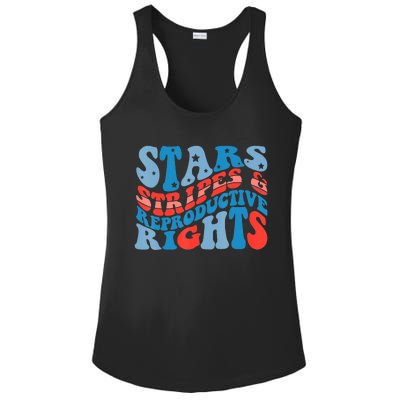 Stars Stripes And Equal Rights 4th Of July Ladies PosiCharge Competitor Racerback Tank