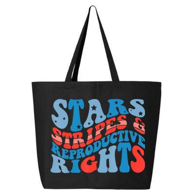 Stars Stripes And Equal Rights 4th Of July 25L Jumbo Tote