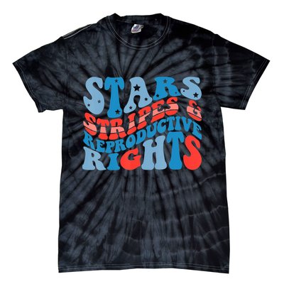 Stars Stripes And Equal Rights 4th Of July Tie-Dye T-Shirt