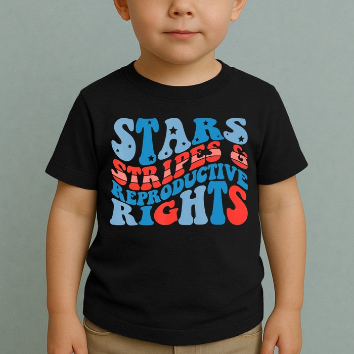 Stars Stripes And Equal Rights 4th Of July Toddler T-Shirt