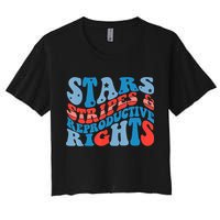 Stars Stripes And Equal Rights 4th Of July Crop Top