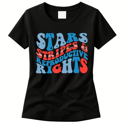 Stars Stripes And Equal Rights 4th Of July Womens T-Shirt