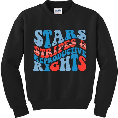 Stars Stripes And Equal Rights 4th Of July Kids Sweatshirt
