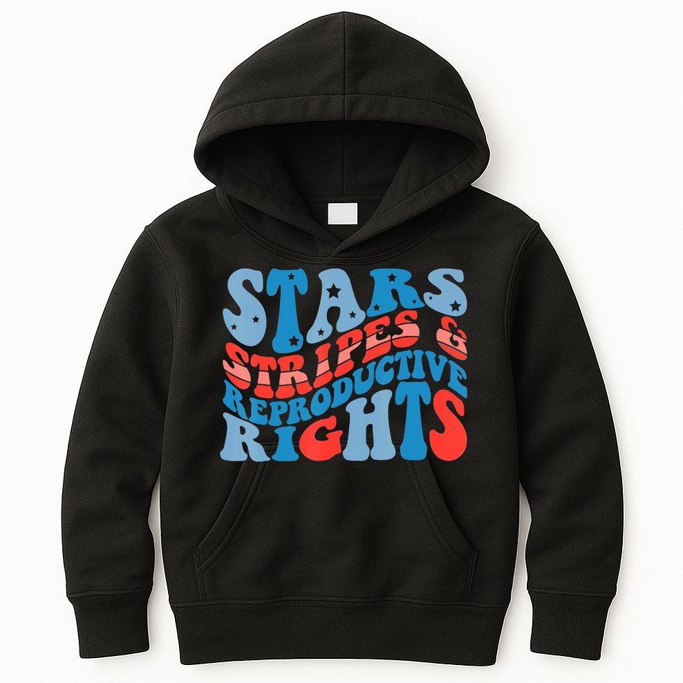 Stars Stripes And Equal Rights 4th Of July Kids Hoodie