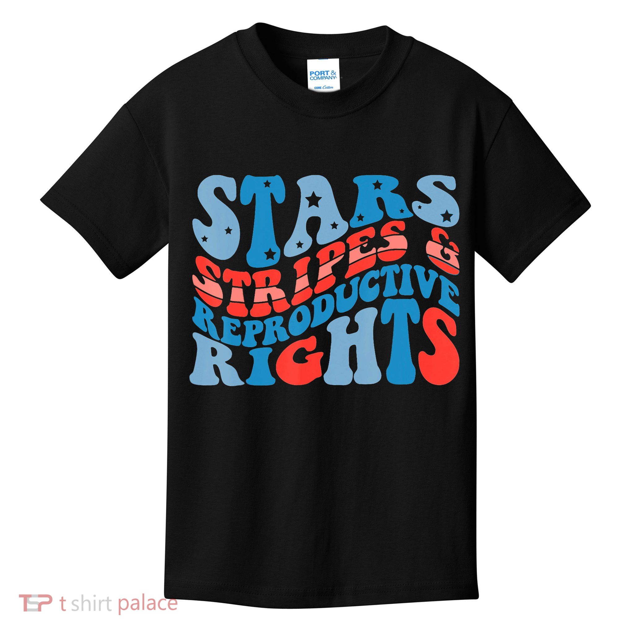 Stars Stripes And Equal Rights 4th Of July Kids T-Shirt
