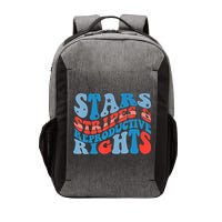 Stars Stripes And Equal Rights 4th Of July Vector Backpack