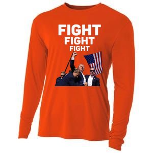 Survived Shot At Election Rally Donald Trump 2024 Cooling Performance Long Sleeve Crew