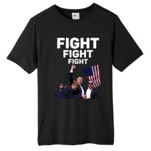 Survived Shot At Election Rally Donald Trump 2024 Tall Fusion ChromaSoft Performance T-Shirt