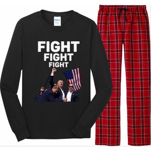 Survived Shot At Election Rally Donald Trump 2024 Long Sleeve Pajama Set