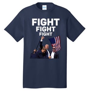 Survived Shot At Election Rally Donald Trump 2024 Tall T-Shirt