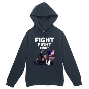 Survived Shot At Election Rally Donald Trump 2024 Urban Pullover Hoodie